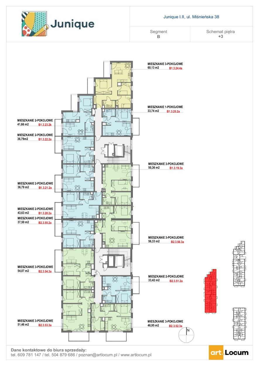 Junique I.II - Piętro 3