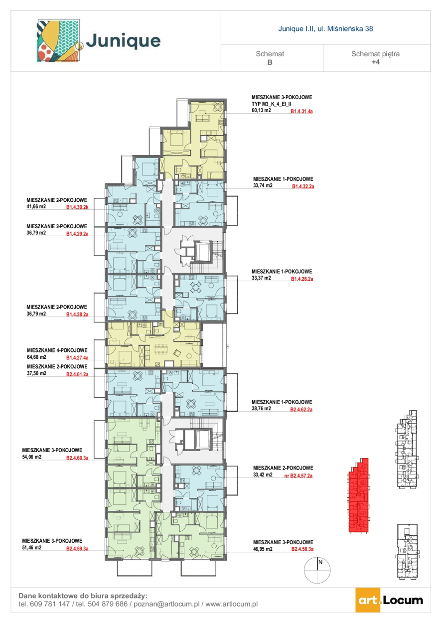 Junique I.II - Piętro 4