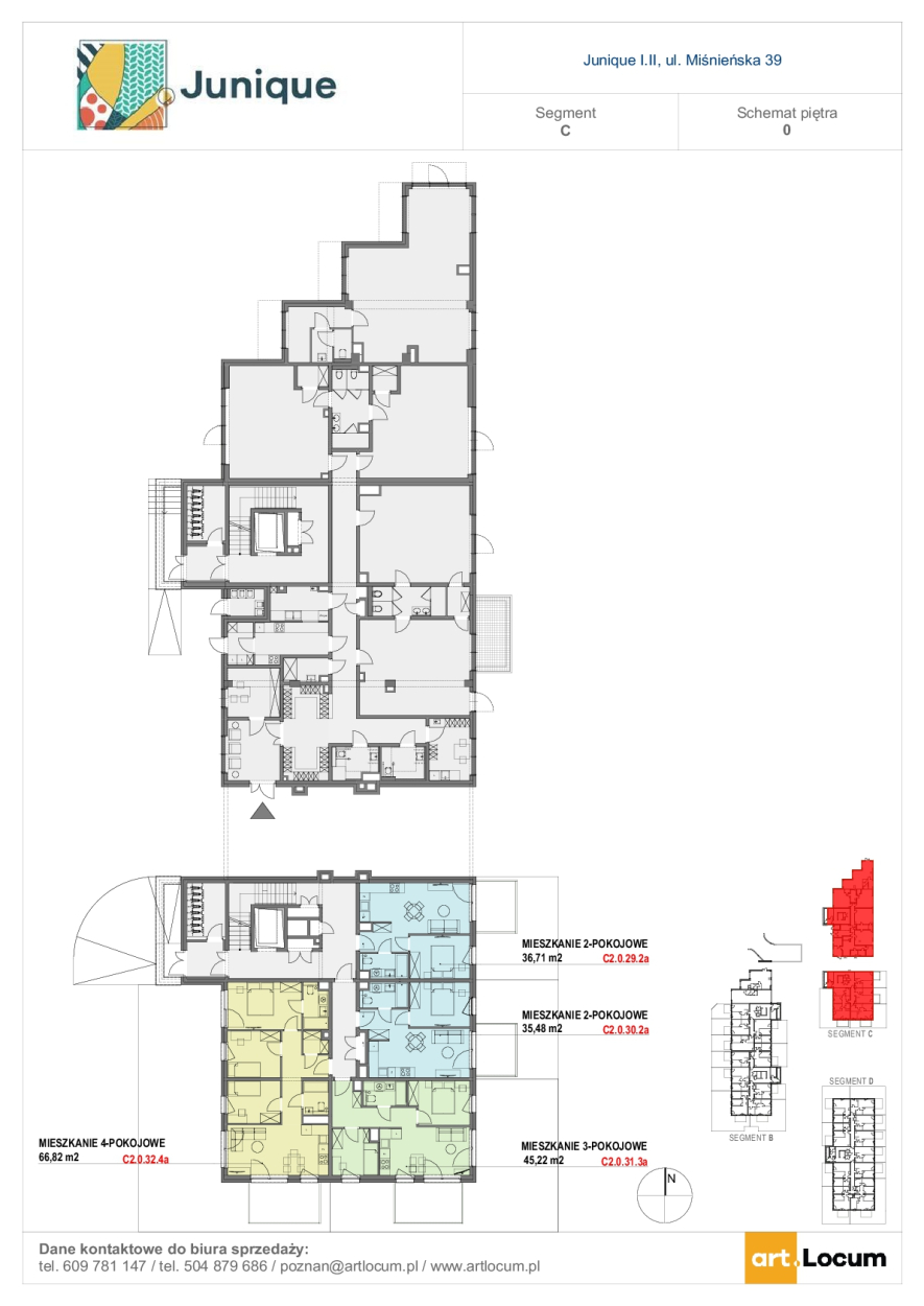 Junique I.II - Parter