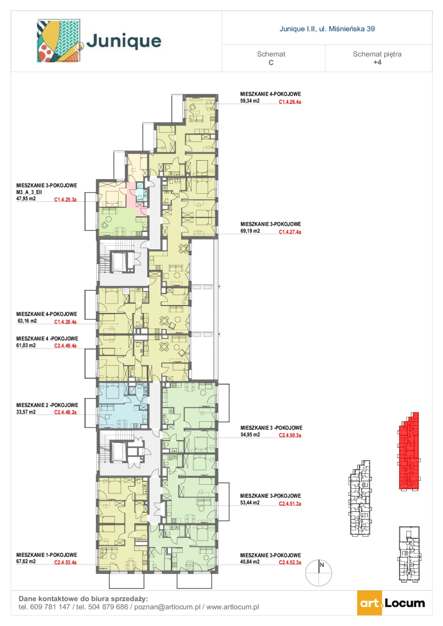 Junique I.II - Piętro 4