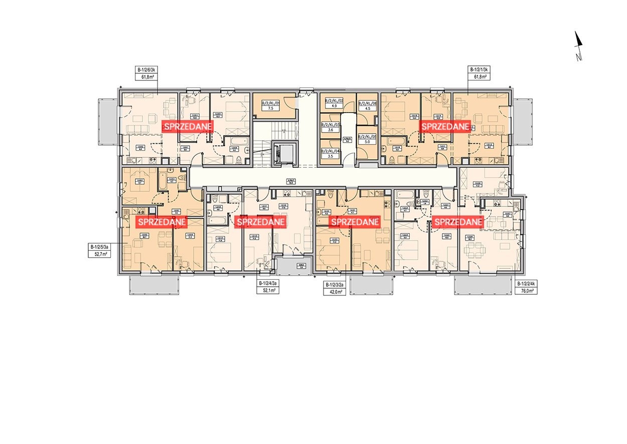 Poleskie Ogrody - Piętro 2