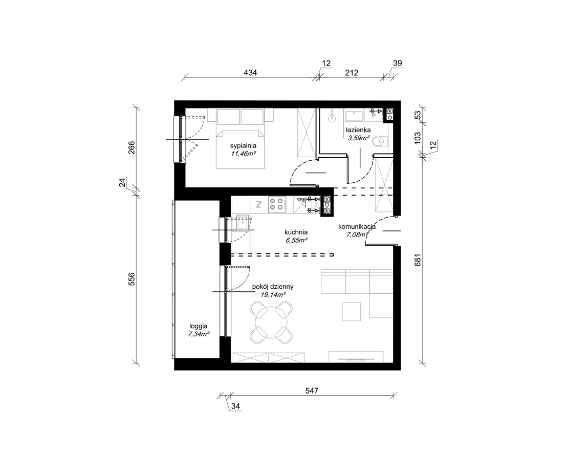 Mieszkanie C.3.31.2k