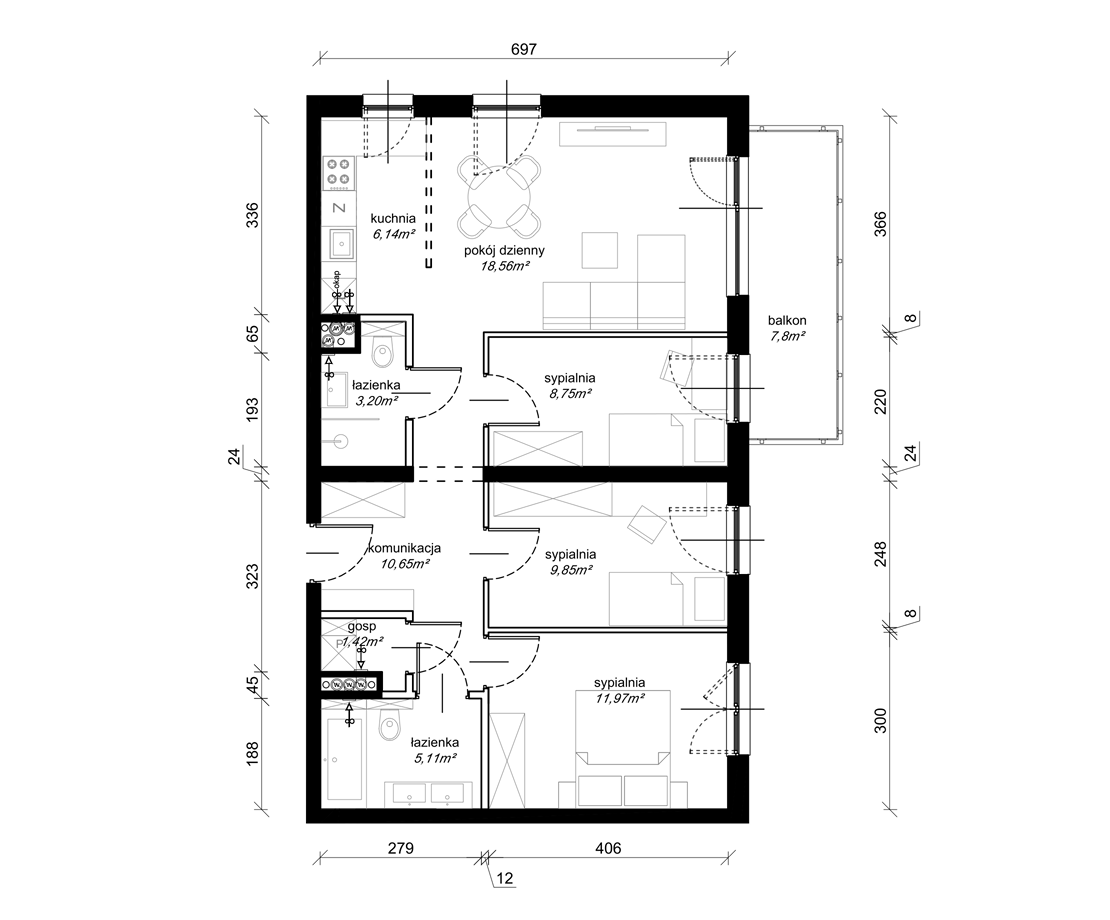 Mieszkanie C.4.37.4k