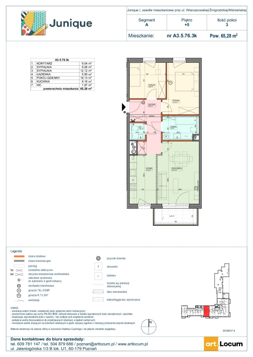 Mieszkanie A3.5.76.3k