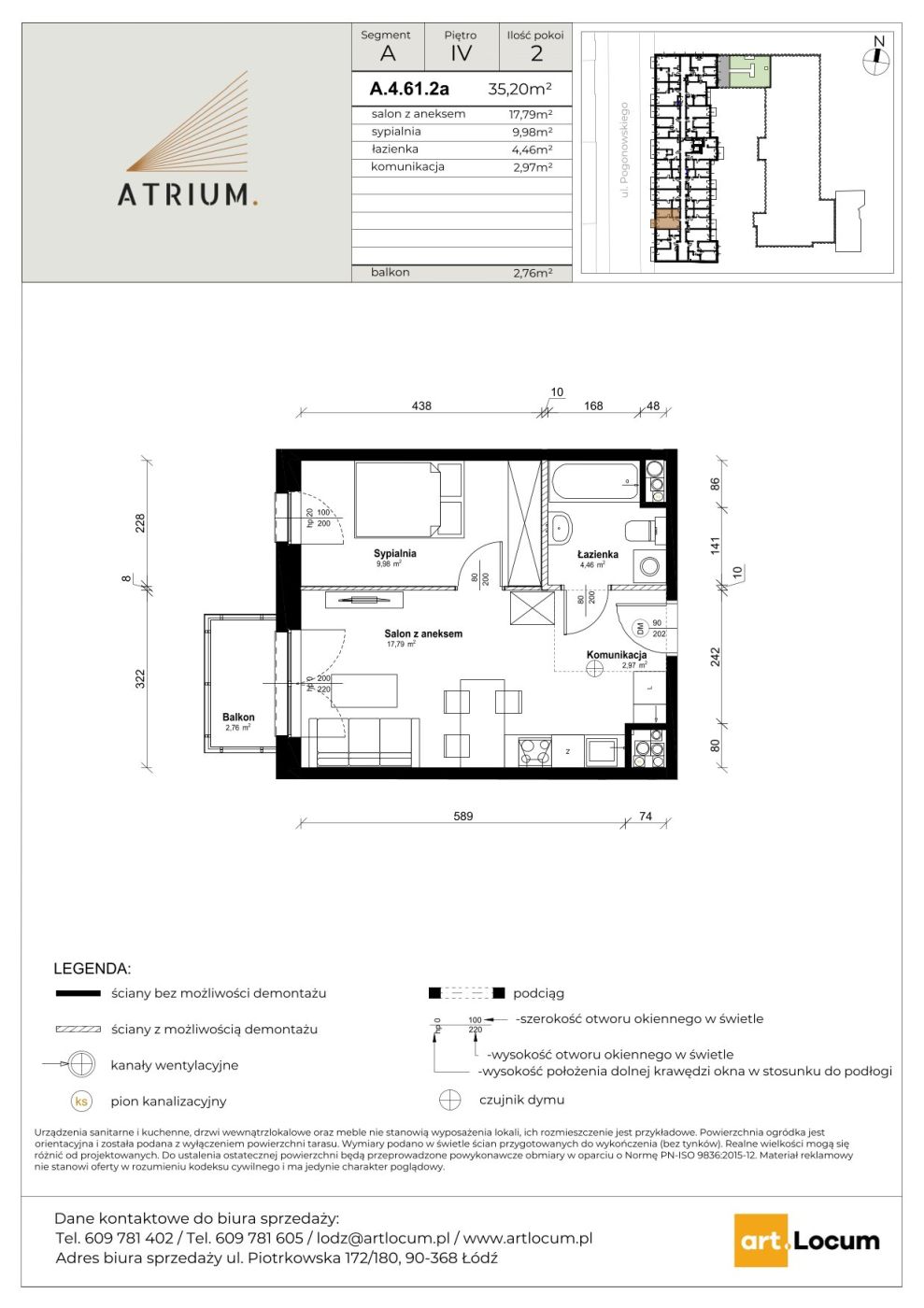 Mieszkanie A.4.61.2a