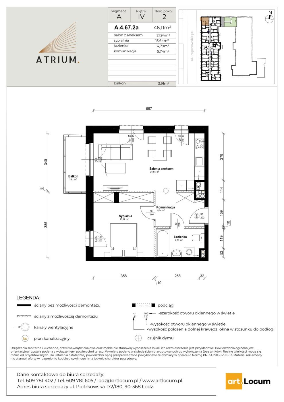 Mieszkanie A.4.67.2a