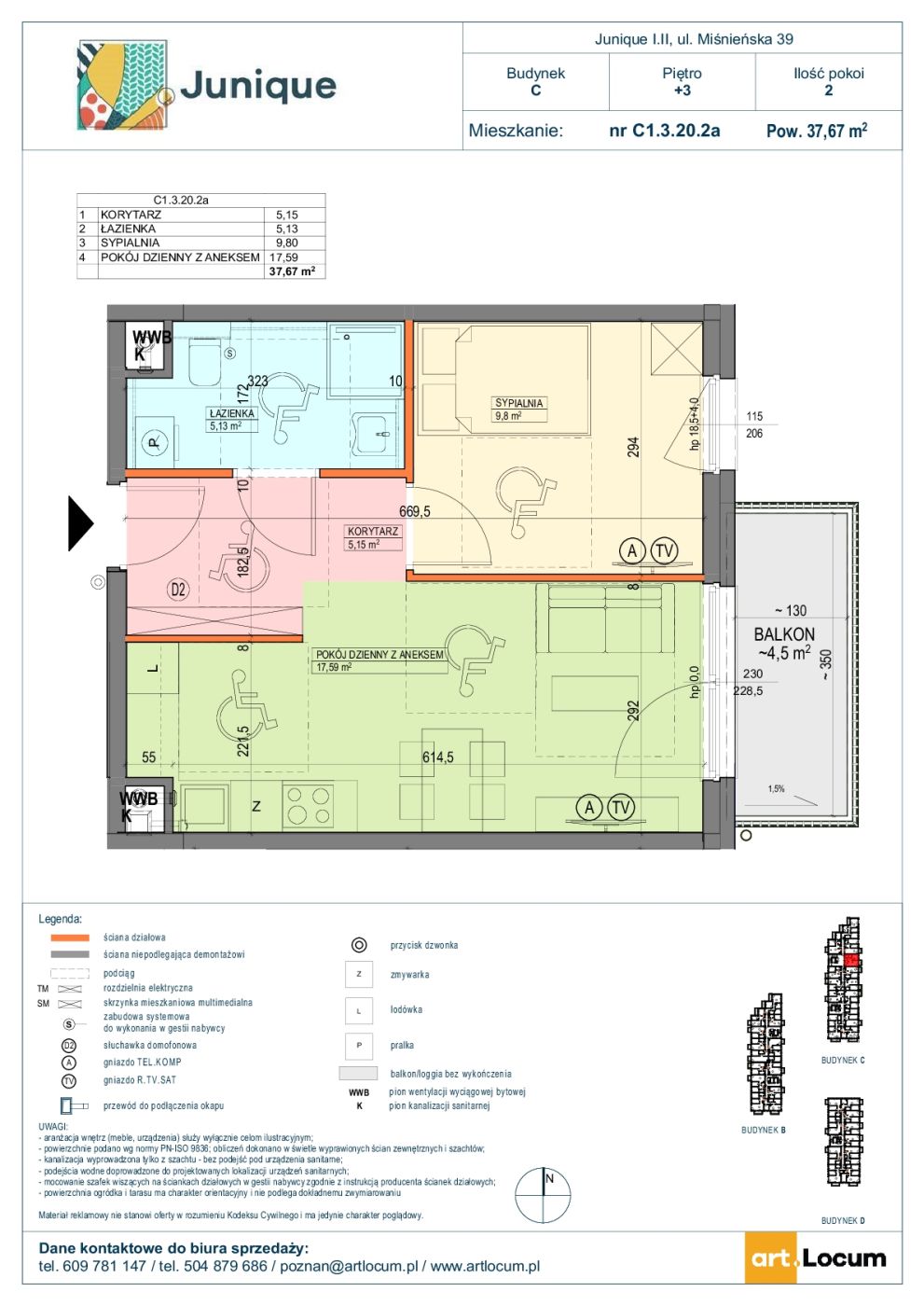 Mieszkanie C1.3.20.2a