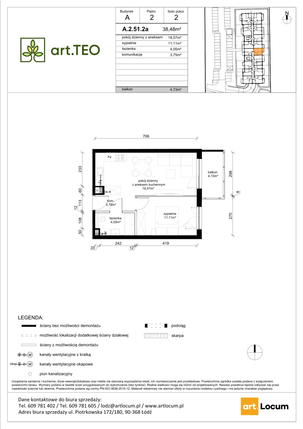 Mieszkanie A.2.51.2a