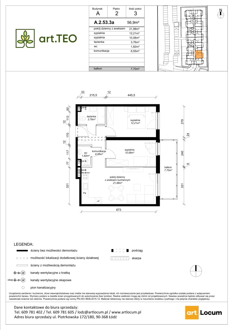 Mieszkanie A.2.53.3a