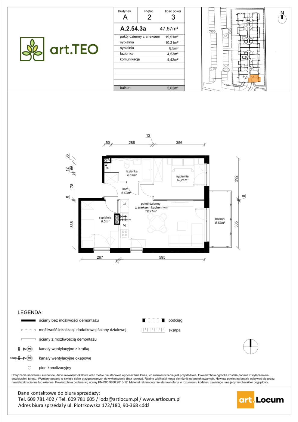 Mieszkanie A.2.54.3a