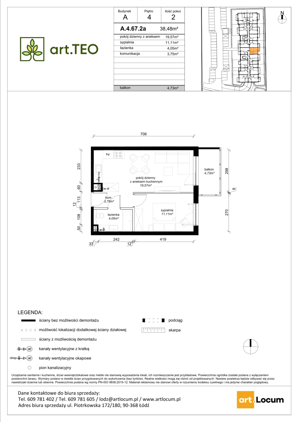Mieszkanie A.4.67.2a