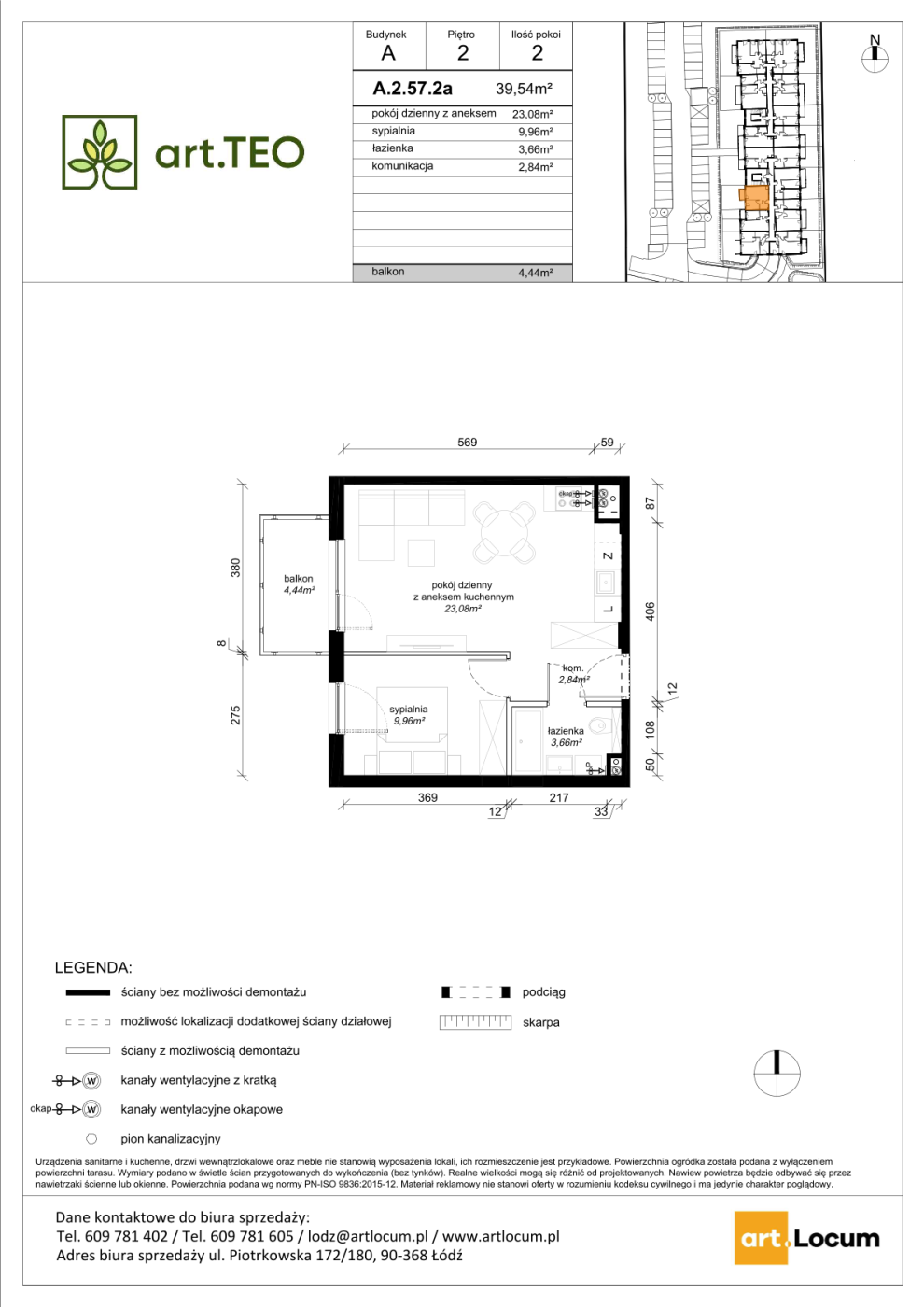 Mieszkanie A.2.57.2a