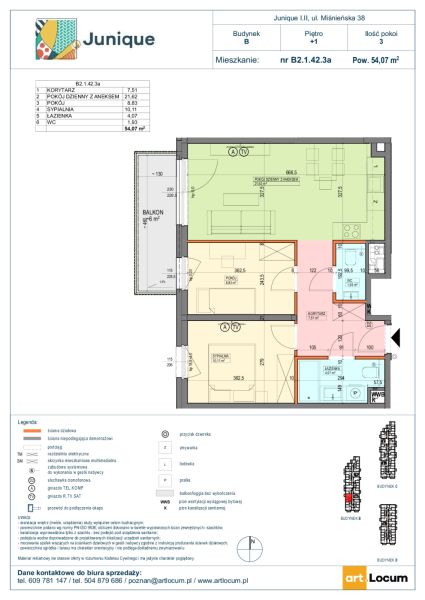 Mieszkanie B2.1.42.3a