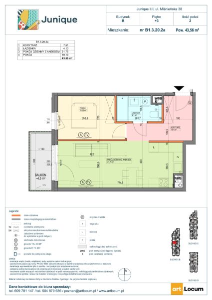Mieszkanie B1.3.20.2a