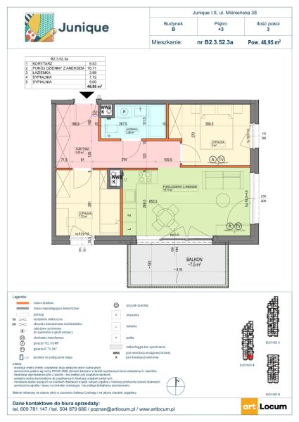 Mieszkanie B2.3.52.3a
