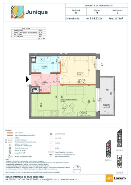 Mieszkanie B1.4.32.2a